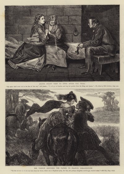 Sir Walter Scott Eeuwfeest door Francis Wilfred Lawson